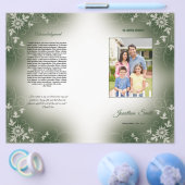 葬儀テンプレートパンフレット チラシ (シングル)