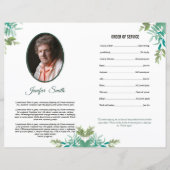 葬儀テンプレート (裏面)