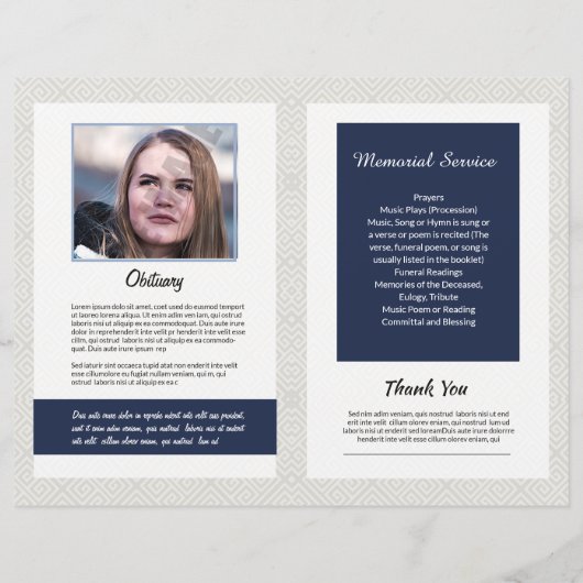 葬儀テンプレート (裏面)