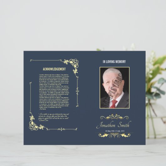 葬儀テンプレート (スタンド正面)