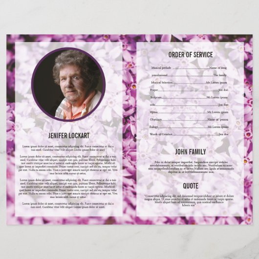 葬儀テンプレート (裏面)