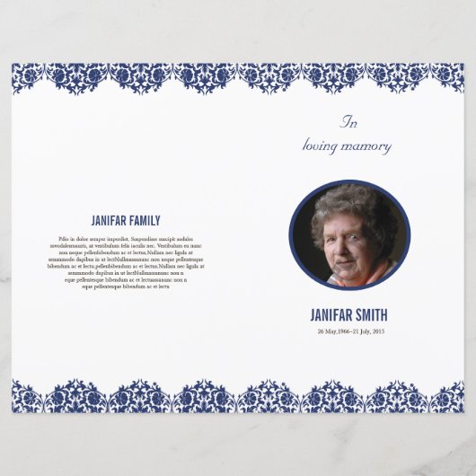 葬儀テンプレート (正面)