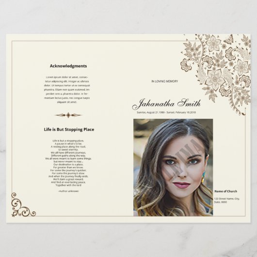 葬儀テンプレート (正面)