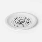 葬儀テーマRIP 20代30歳おもしろいの誕生日 ペーパープレート (アングル)