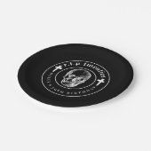 葬儀テーマRIP 20代30歳おもしろいの誕生日 ペーパープレート (アングル)