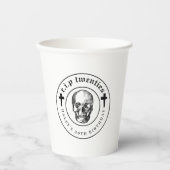 葬儀テーマRIP 20代30歳おもしろいの誕生日 紙コップ (正面)