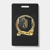 葬儀ディレクター名タグバッジ バッジ (裏面)