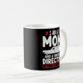 葬儀ディレクターMom Embalmer Mortician コーヒーマグカップ (正面右)