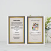 葬儀パンフレットテンプレート (スタンド正面)