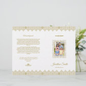 葬儀パンフレットテンプレート (スタンド正面)