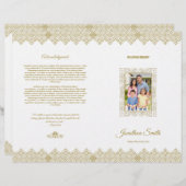 葬儀パンフレットテンプレート (正面/裏面)