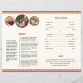 葬儀パンフレットテンプレート (裏面)