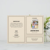 葬儀パンフレットテンプレート (スタンド正面)