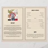 葬儀パンフレットテンプレート (裏面)