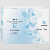 葬儀パンフレットテンプレート (正面/裏面)