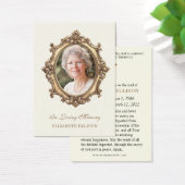 葬儀フォトカトリック記念祈りの言葉カード (デスク)