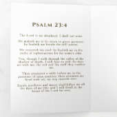 葬儀フォトコラージュと服務命令 三つ折りプログラム (内部最初)