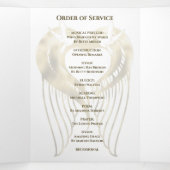 葬儀フォトコラージュと服務命令 三つ折りプログラム (内部中)