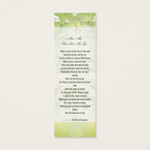 葬儀フローラブックマークテンプレート (裏面)