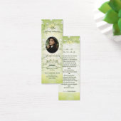 葬儀フローラブックマークテンプレート (デスク)