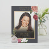 葬儀フローラ写真撮影順プログラム (スタンド正面)