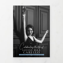 葬儀プログラムのシンプルスナップ写真