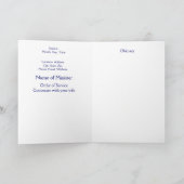 葬儀プログラムエンジェル，聖なる書物、 経典，クリスチャン プログラム (内部)