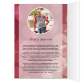 葬儀プログラムテンプレートパンフレット (内側 (左))