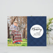 葬儀プログラムテンプレート (スタンド正面)