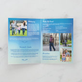 葬儀プログラムテンプレート プログラム (内部)