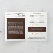 葬儀プログラムテンプレート プログラム (内部)