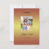 葬儀プログラムテンプレート 招待状 (正面)