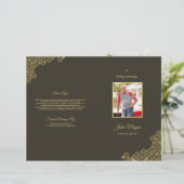 葬儀プログラムパンフレット (スタンド正面)