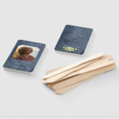 葬儀プログラムファン – メモリアル記念 ハンドファン (組立なし)