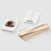 葬儀プログラムファン – メモリアル記念 ハンドファン (組立なし)