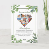 葬儀プログラム – ユーカリ離れデザイン プログラム (裏面)