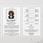 葬儀プログラム |祝の旅 | FP0006 チラシ (裏面)