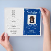 葬儀プログラム |祝の旅 | FP0006 チラシ (手)