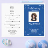 葬儀プログラム |祝の旅 | FP0006 チラシ (シングル)