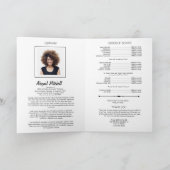 葬儀プログラム |祝の旅 | FP0016 プログラム (内部)