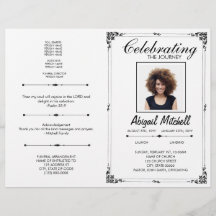 葬儀プログラム |祝の旅 | FP0017