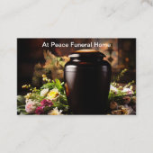 葬儀ホーム火葬名刺 名刺 (正面)