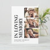 葬儀メモリアルサービス3写真 招待状 (スタンド正面)