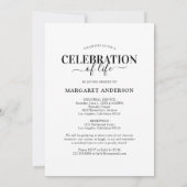 葬儀メモリアルサービス3写真 招待状 (裏面)