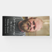 葬儀モダン写真 |生命のお祝い 横断幕 (横)