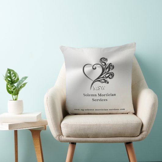 葬儀モルティシアのサービス、ハートとバラ クッション (椅子)
