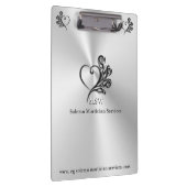 葬儀モルティシアのサービス、ハートとバラ クリップボード (右)