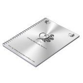 葬儀モルティシアのサービス、ハートとバラ ノートブック (左側)