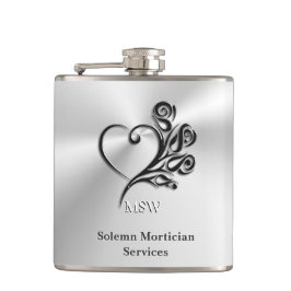 葬儀モルティシアのサービス、ハートとバラ フラスク