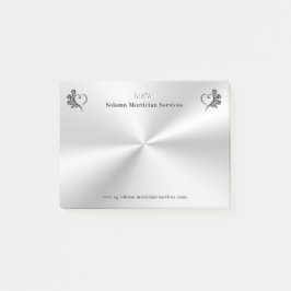 葬儀モルティシアのサービス、ハートとバラ ポストイット